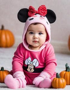 Minnie Mouse Infant Halloween Costume Fancy Dress Face Swap Insert