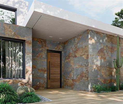 Pavimento Cer Mico Geotiles Cumbria Grey X Cm Leroy Merlin