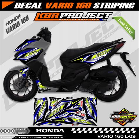 Decal Sticker Striping Variation Vario Honda Vario New Vario