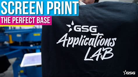 How To Print A PERFECT Underbase Screen Printing Tutorial Epic Quick