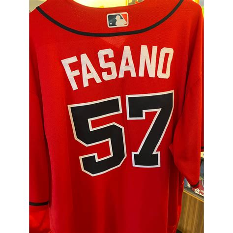 Sal Fasano MLB Authenticated Game Used Los Bravos Jersey Size 56