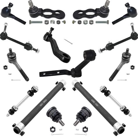 Detroit Axle 16pc Front Suspension Kit For 1998 2002 Mercury Grand Marquis Lincoln Town Car