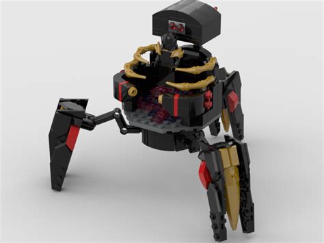 LEGO MOC Ninjago Rebooted Overlord Golden Master Mech By Ardakayhanli