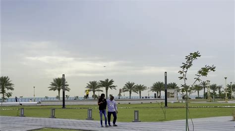 كورنيش الخبر وبحيرة البط واجواء جميله ورائعه Al Khobar Corniche Duck