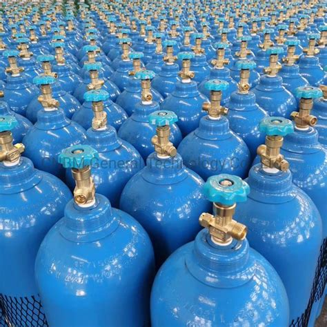 70L Tped Certificates Medical Oxygen Cylinder DOT 3AA Approved Welding