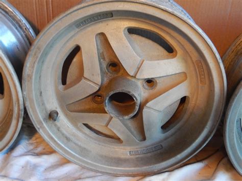 Datsun 280zx Set Of 4 Oem Dealer Factory Option Wheels Maserati Compound