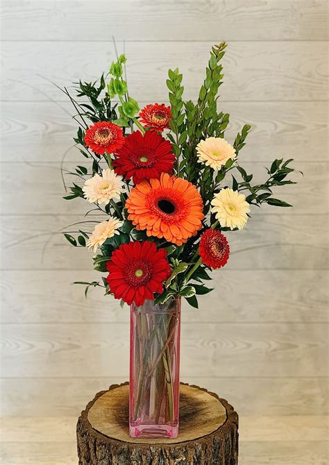 The Gerber Daisy Bouquet By Blooms By Bessie S