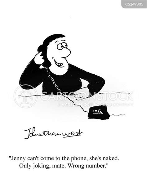 Wrong Number Cartoons And Comics Funny Pictures From CartoonStock