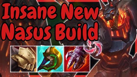 INSANE NEW NASUS JUNGLE BUILD IN SEASON 11 League Of Legends YouTube