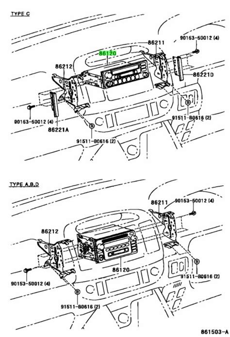 Toyota Receiver Assy Radio