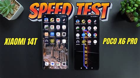 POCO X6 PRO VS XIAOMI 14T Speed Test YouTube