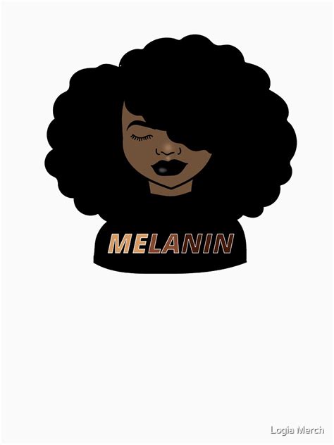 Melanin Afro Woman Shades Drippin Melanin Poppin Black Girl Magic T