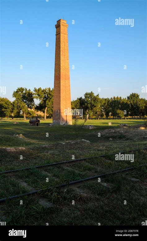 Chateau De Mores State Historic Site Stock Photo - Alamy