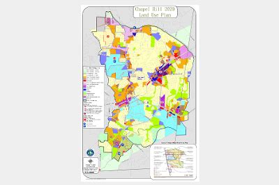 Chapel Hill 2020 Land Use Plan Map - Large