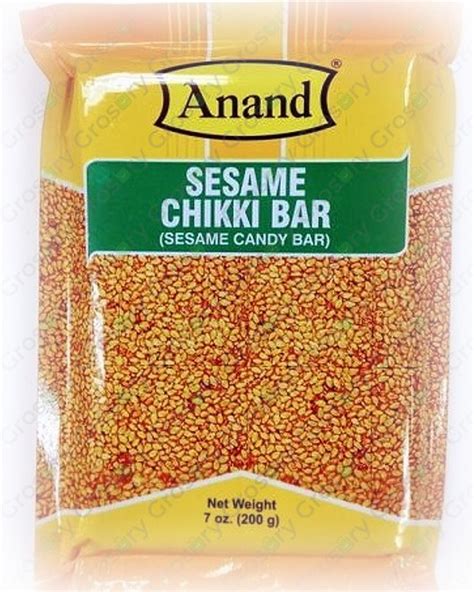 Anand Sesame Chikki Bar 200 Gms