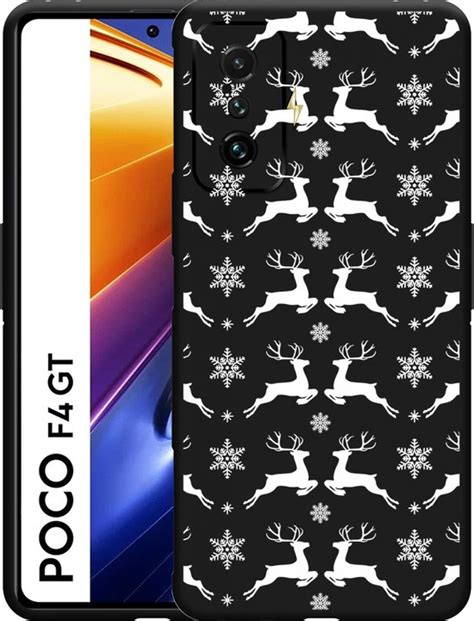 Hoesje Geschikt Voor Xiaomi Poco F Gt Zwart Oh Deer Bol