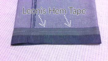 How To Use Leonis Iron On No Sew Hem Tape