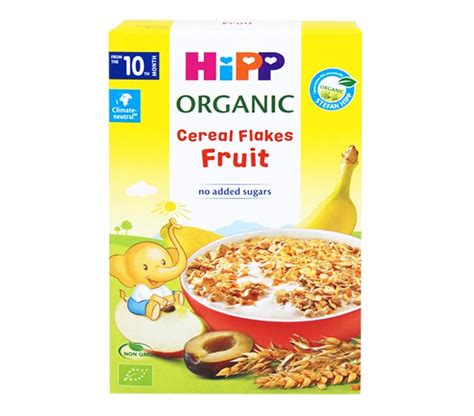 Hipp Organic Cereal Flakes 200g Fruit Cheap Basket