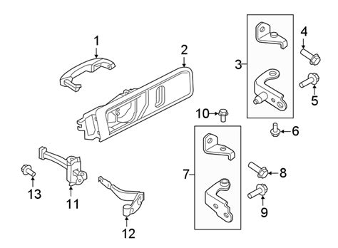 Ford Police Interceptor Utility Lock Latch Actuator Police