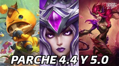 PARCHE 4 4 Y 5 0 DE WILD RIFT NUEVAS FECHAS Y CRONOGRAMA DE