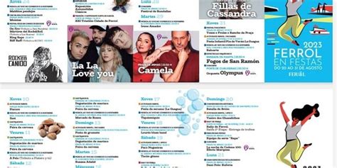 La Semana Grande De Las Fiestas De Ferrol Se Inicia Con El Preg N De