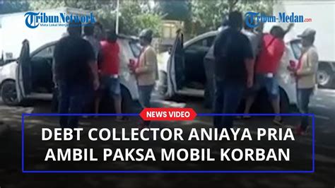 Viral Debt Collector Kembali Berulah Aniaya Pria Dan Ambil Paksa Mobil