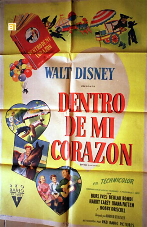 DENTRO DE MI CORAZON MOVIE POSTER SO DEAR TO MY HEART MOVIE POSTER