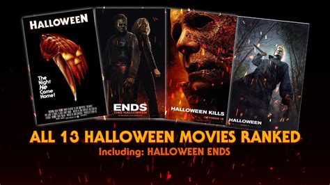 All 13 Halloween Movies Ranked Including Halloween Ends Youtube