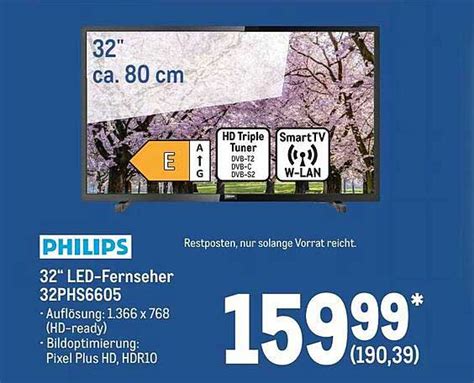 Philips Led Fernseher Phs Angebot Bei Metro