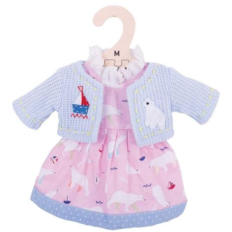 Robe Ours Polaire Poup E Douce Cm Nature D Couvertes