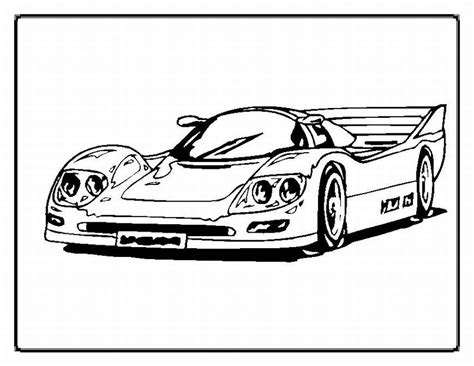 Free Printable Race Car Coloring Pages For Kids