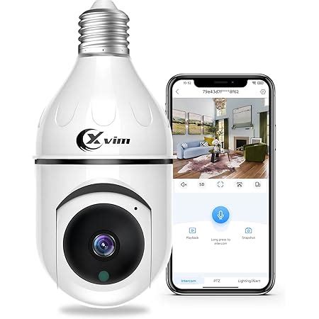 Amazon New Light Bulb Camera Wireless Wifi Full Hd Mp