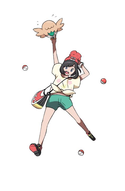 Pokemon Sun And Moon Female Trainer By Ilcalcolatore On Deviantart