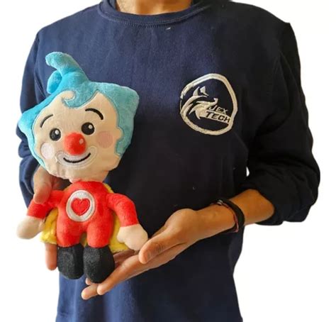 Peluche De Payaso Plim Plim Un Héroe Del Corazón De 24 Cm