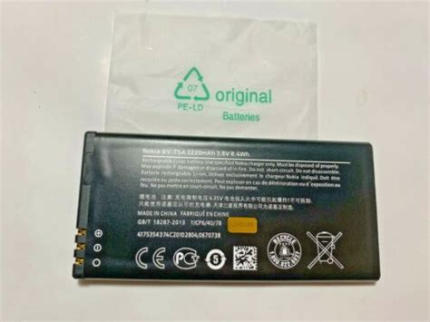 Microsoft Nokia Lumia Bv T A Lte Battery Blt A Original