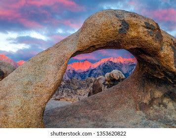 Mobius Arch Sunrise Looks Like Natural Stock Photo (Edit Now) 1353620822