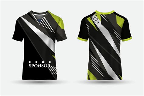 Extraordinario Dise O De Camisetas Deportivas Con Vector De Vista