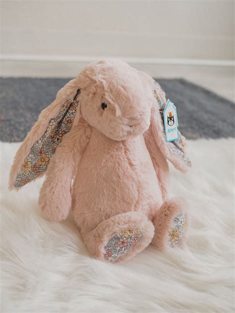 Jellycat Blossom Blush Pink Bunny Cloz To Home