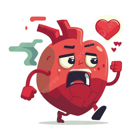 Unhealthy Heart Cartoon