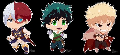 Bnha Chibi Heroes Fantasy Edition By Pacaora On Deviantart