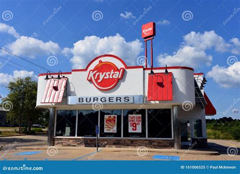 Krystal Burgers Drive Thru Sign With Menu Missing Editorial Photo | CartoonDealer.com #191123051