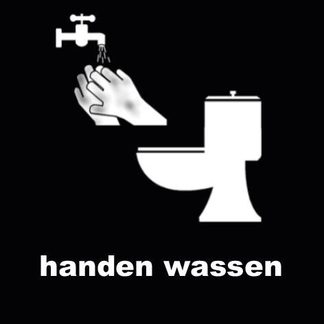 Losse Picto Handen Wassen Wc Easyauti