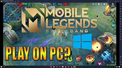 How To Play Mobile Legends On Pc Mlbb Youtube