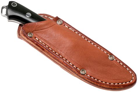 Bark River Mini Fox River Cpm V Black Canvas Micarta Faca De Ca A