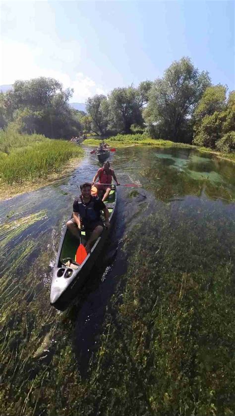 Fiume Tirino Escursione In Canoa Sul Fiume Più Pulito Ditalia