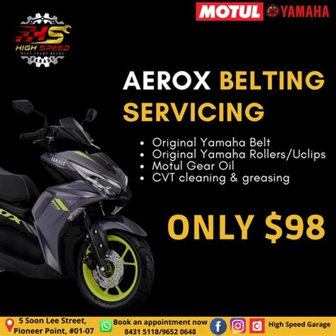 Yamaha Aerox Belting Servicing Motorcycles Motorcycle Accessories On