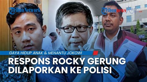 Reaksi Rocky Gerung Dilaporkan Ke Polisi Buntut Sebut Gibran Terima