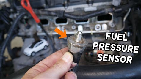 Hyundai Santa Fe Fuel Rail Pressure Sensor Replacement Location Youtube