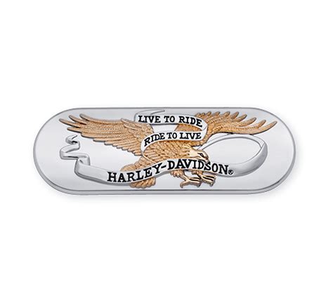 Live To Ride Transmission End Cover Trim Harley Davidson Usa