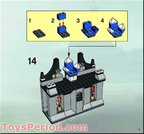 Lego 8779 The Grand Tournament Instructions And Parts List